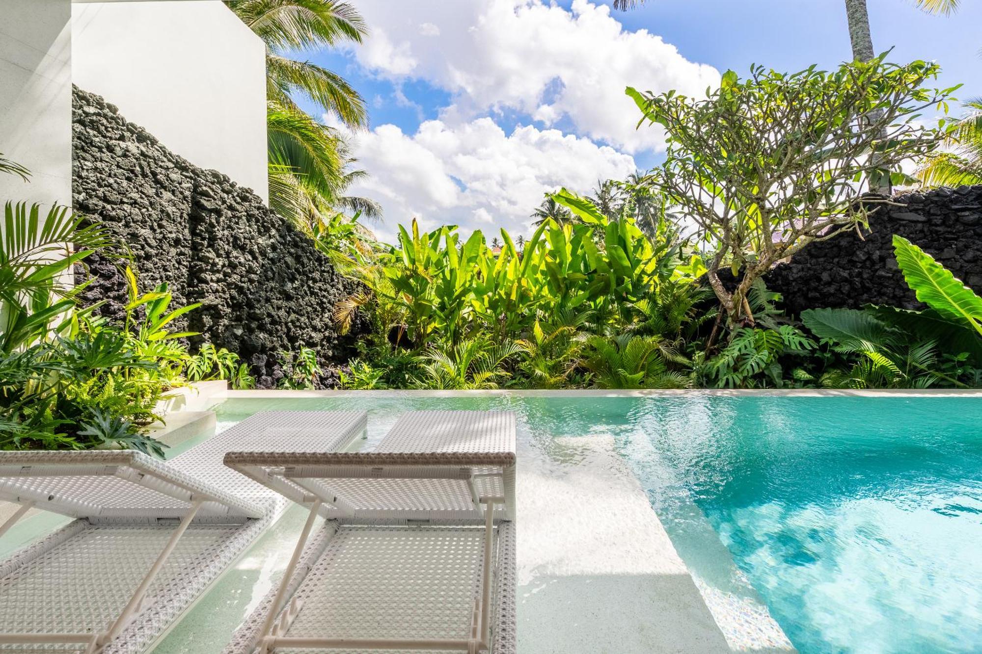 Green Flow Ubud Villas I الغرفة الصورة