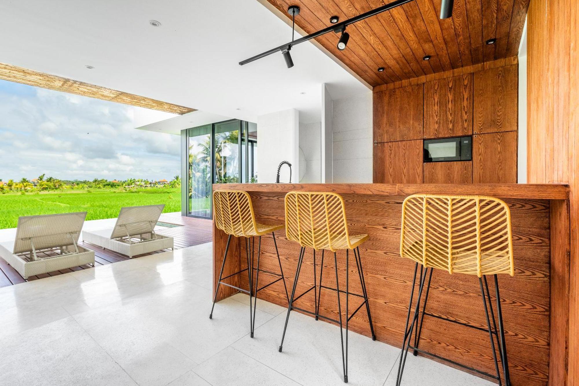 Green Flow Ubud Villas I الغرفة الصورة