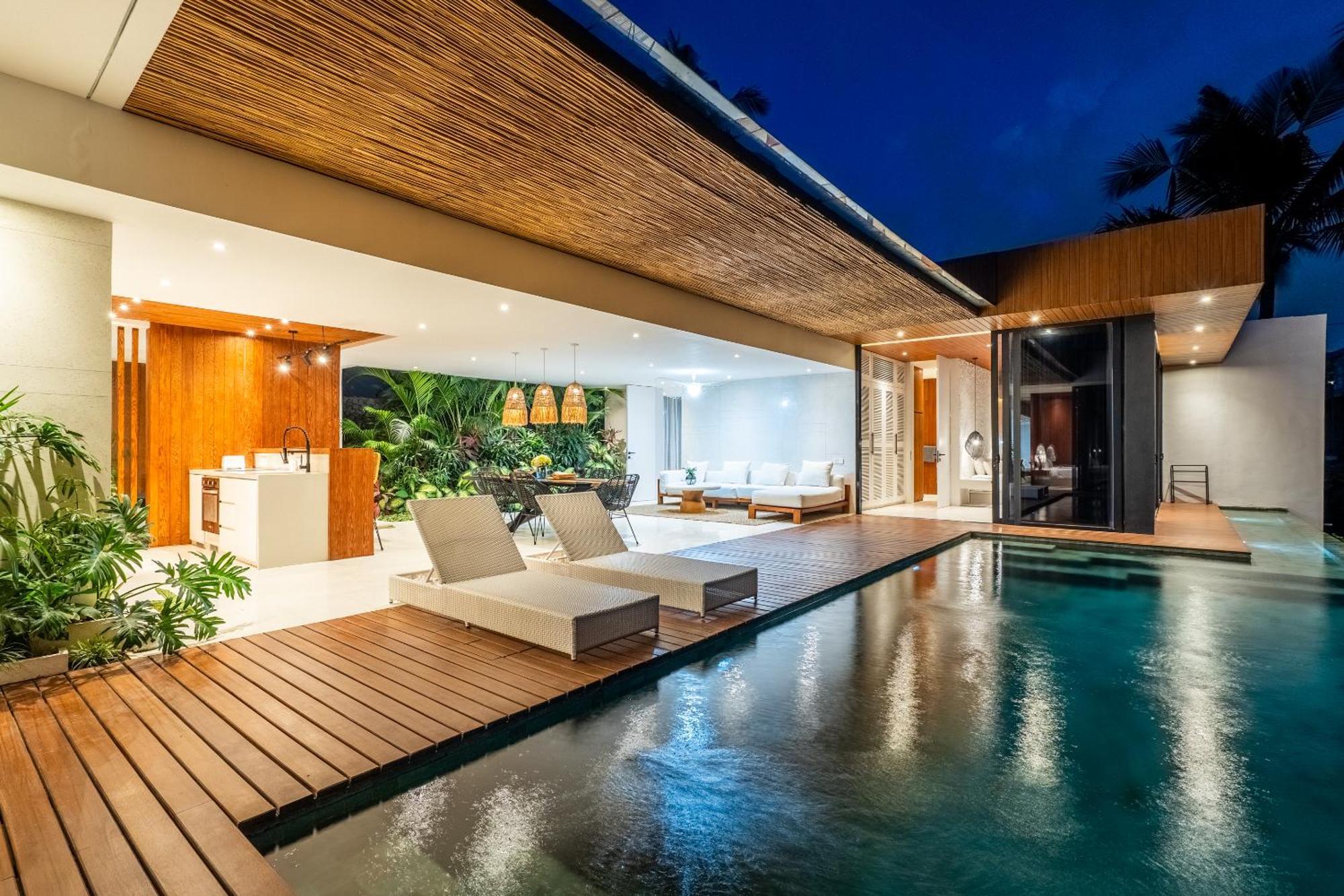 Green Flow Ubud Villas I الغرفة الصورة